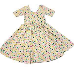 Alice + Ames Muti Colored Dots Ballet Dress, Size 6